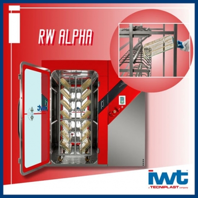 IWT Alpha Rack Washer: Top in Class for Washing Efficiency and Operator Well-Being